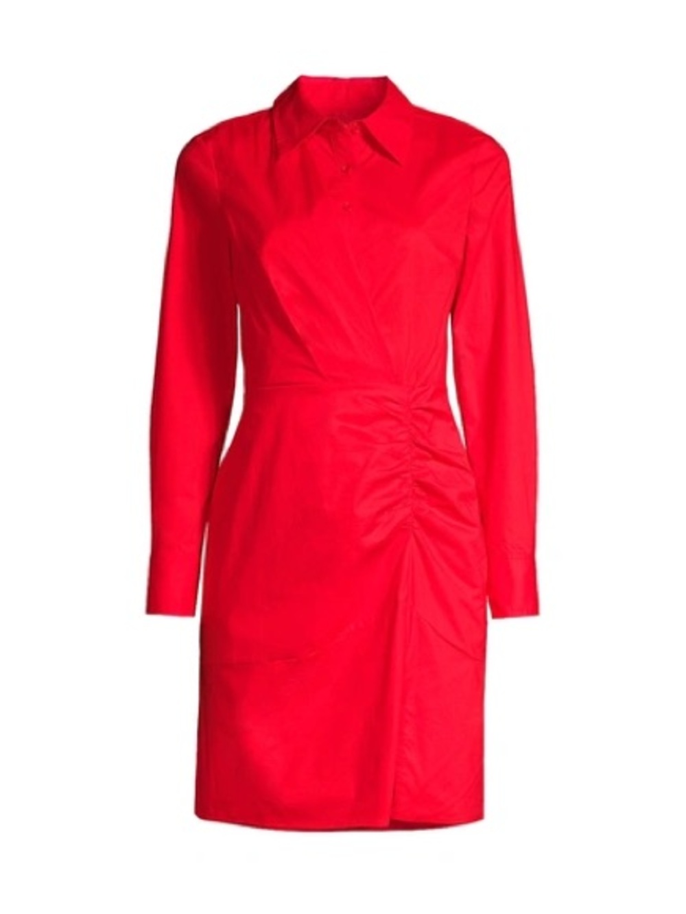 Milly Maxine Poplin Long Sleeve Dress